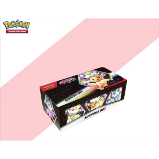 【English】Pokémon TCG Scarlet & Violet Prismatic Evolutions Surprise Box SV8.5 (Official) * Genuine *