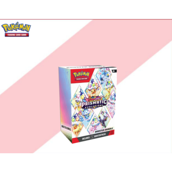 【English】Pokémon TCG Scarlet & Violet Prismatic Evolutions Booster Bundle SV8.5 (Official) * Genuine *