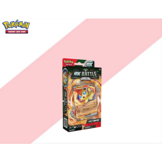【English】Pokémon TCG Victini Ex Battle Deck (Official) * Genuine *