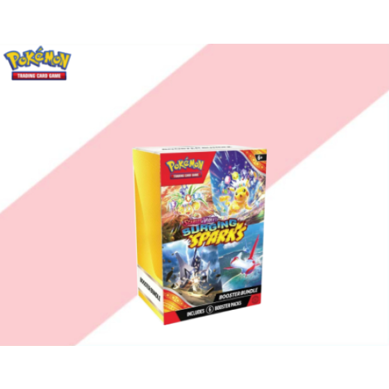 【English】Pokémon TCG Scarlet & Violet Surging Sparks Booster Bundle SV08 (Official) * Genuine *